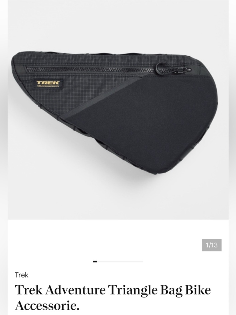 Trek Adventure Triangle Bag Bike Accessorie.